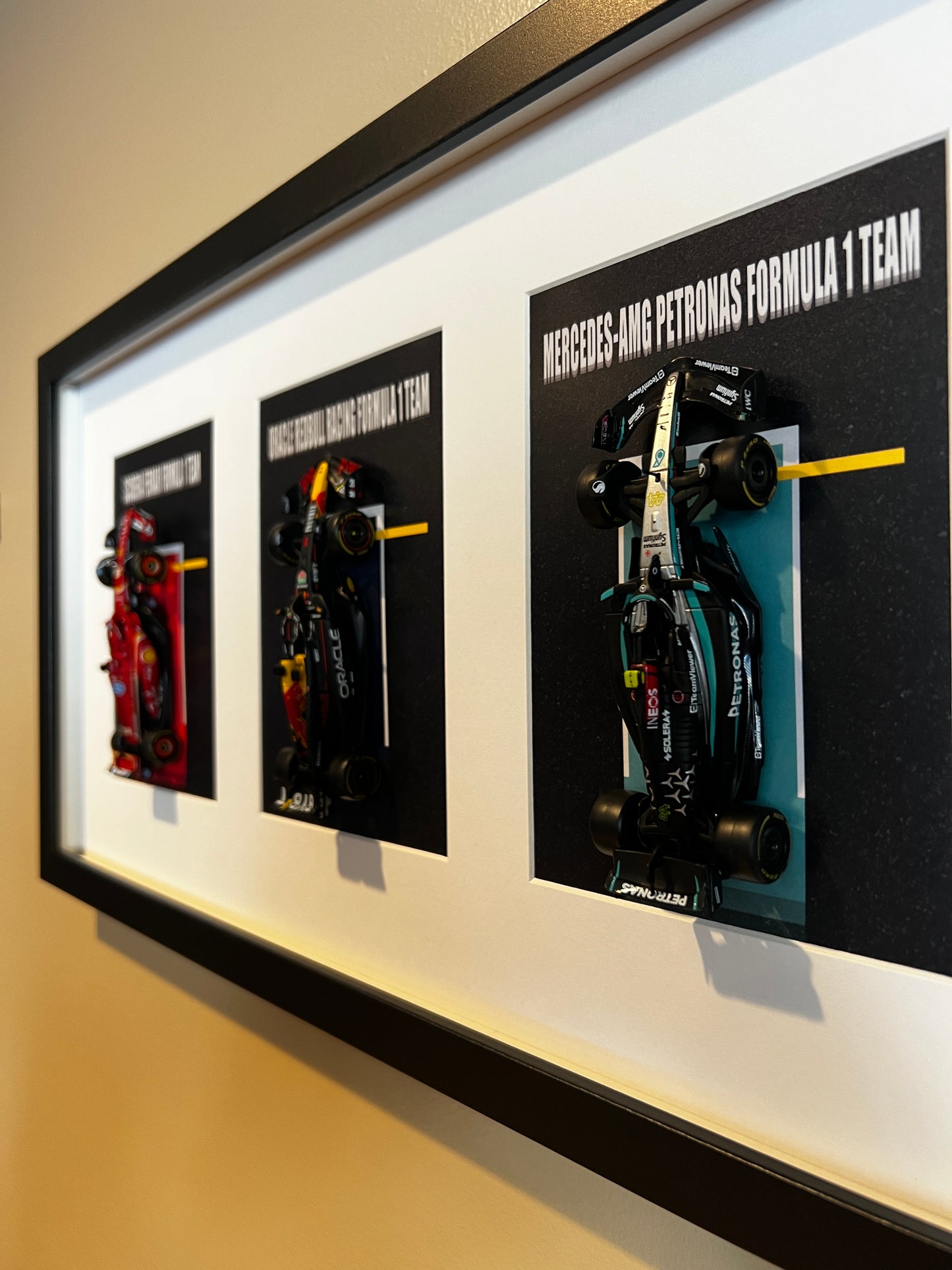 3 Car F1 Art Frame