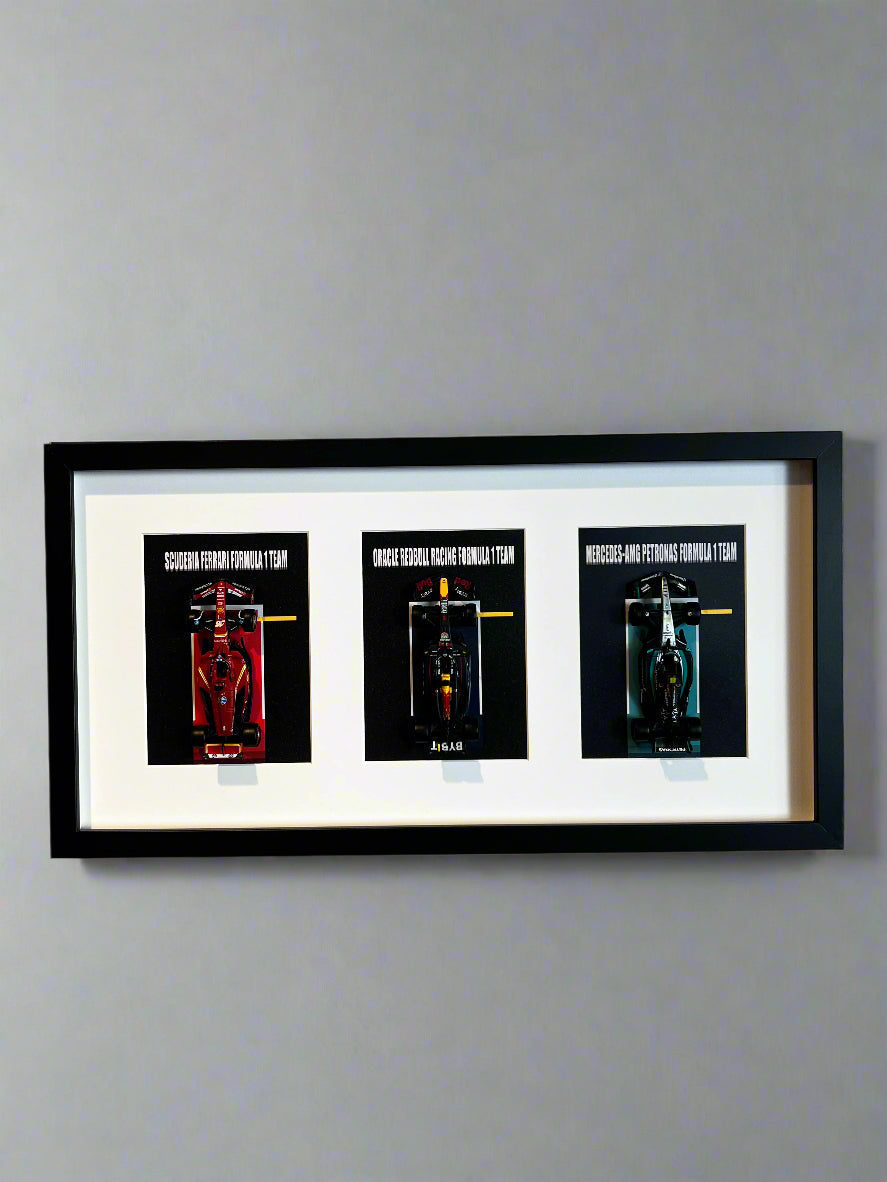 3 Car F1 Art Frame