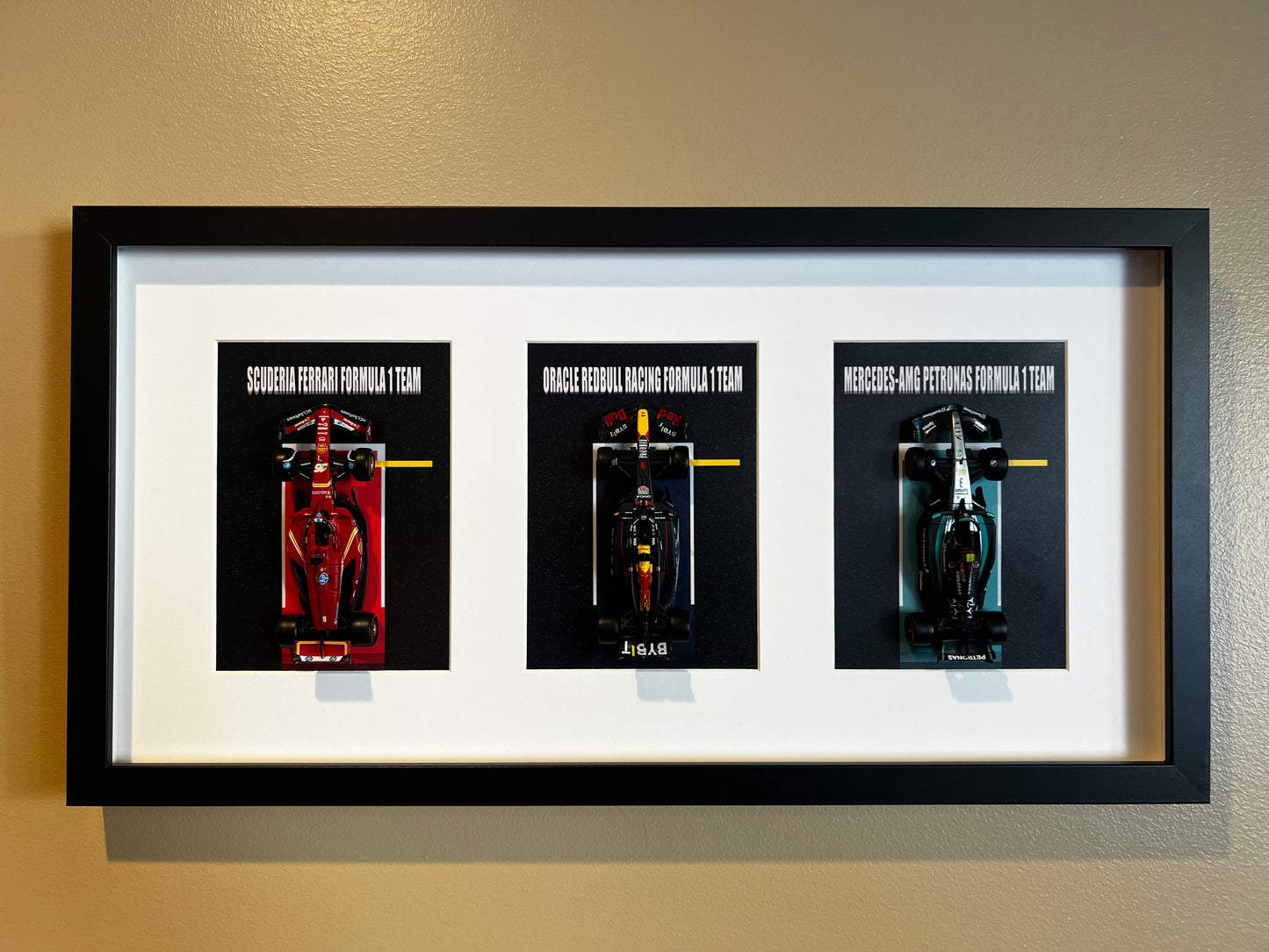 3 Car F1 Art Frame