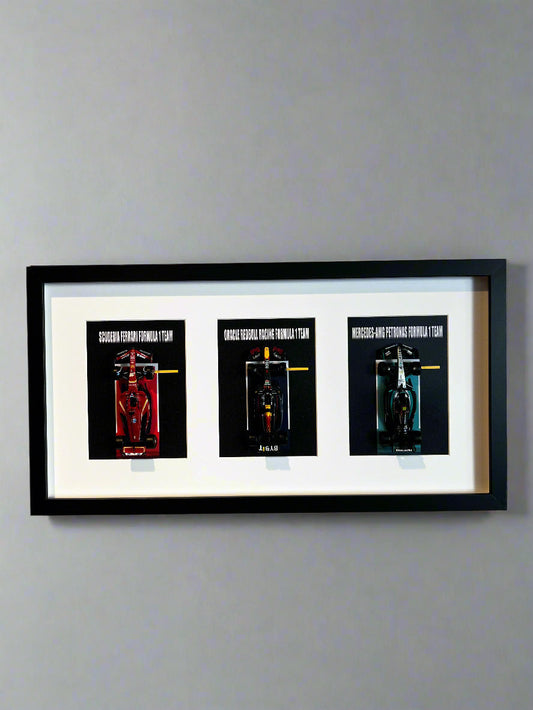 3 Car F1 Art Frame