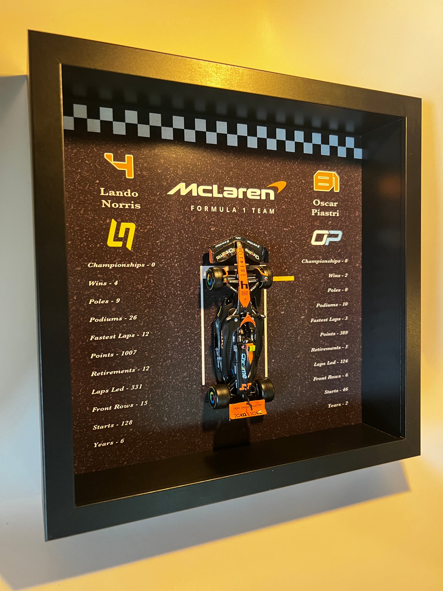 McLaren F1 Team Art Frame